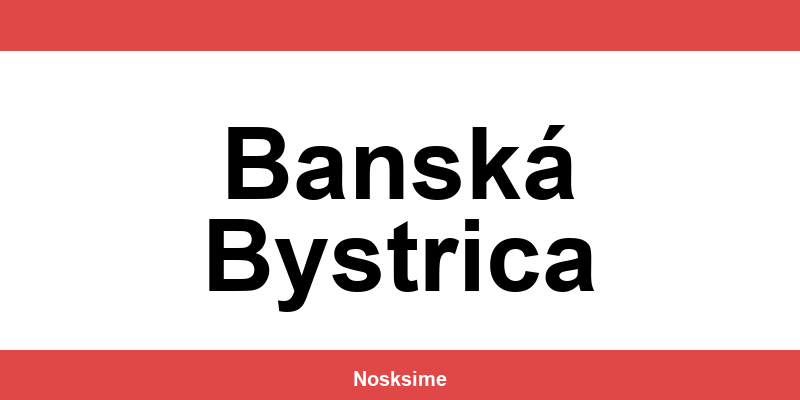 Kontakt na obchod Sinsay v lokalite Banská Bystrica